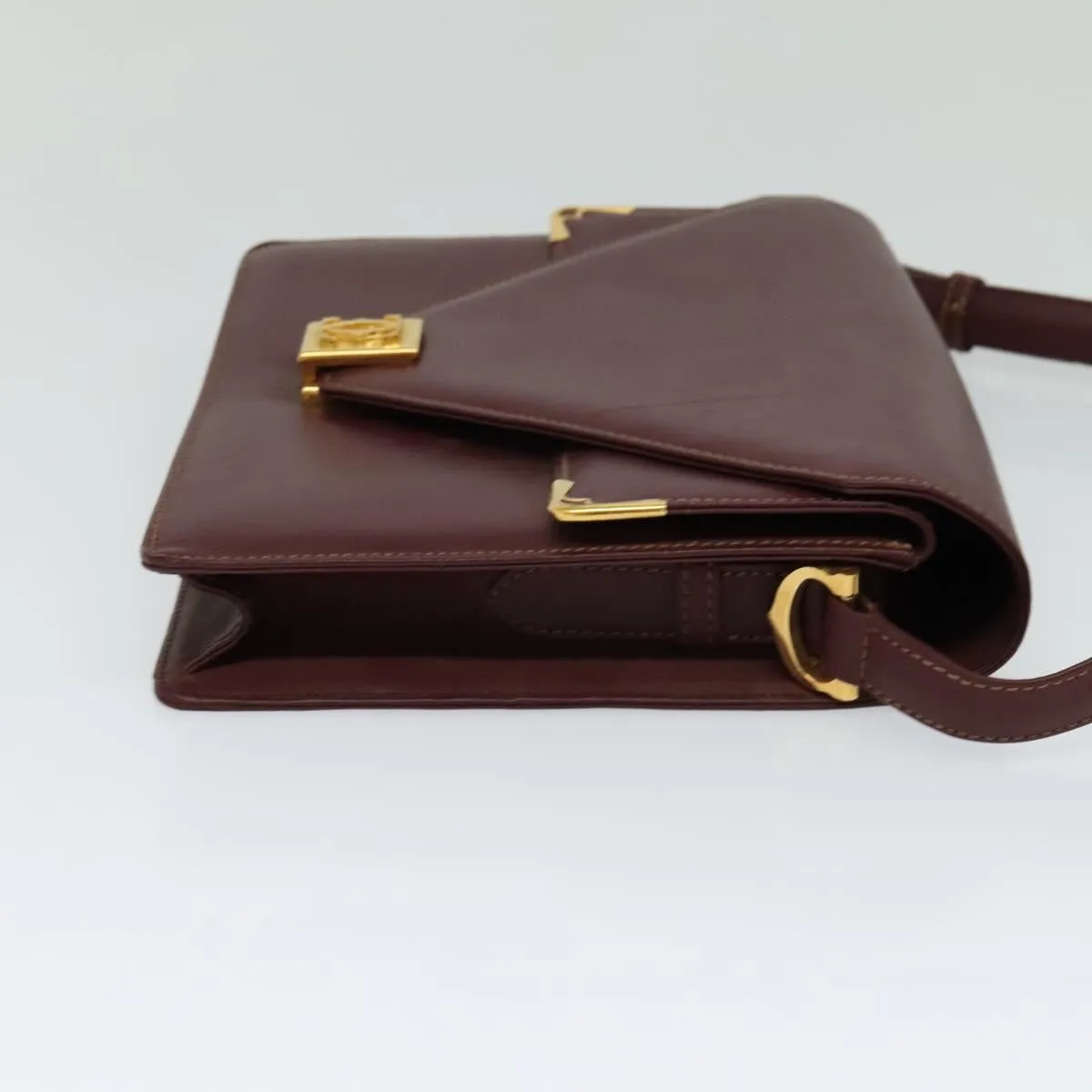 Cartier Must De Cartier Leather Shoulder Bag (Pre-Owned)