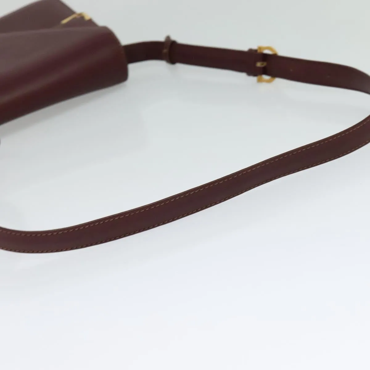 Cartier Must De Cartier Leather Shoulder Bag (Pre-Owned)