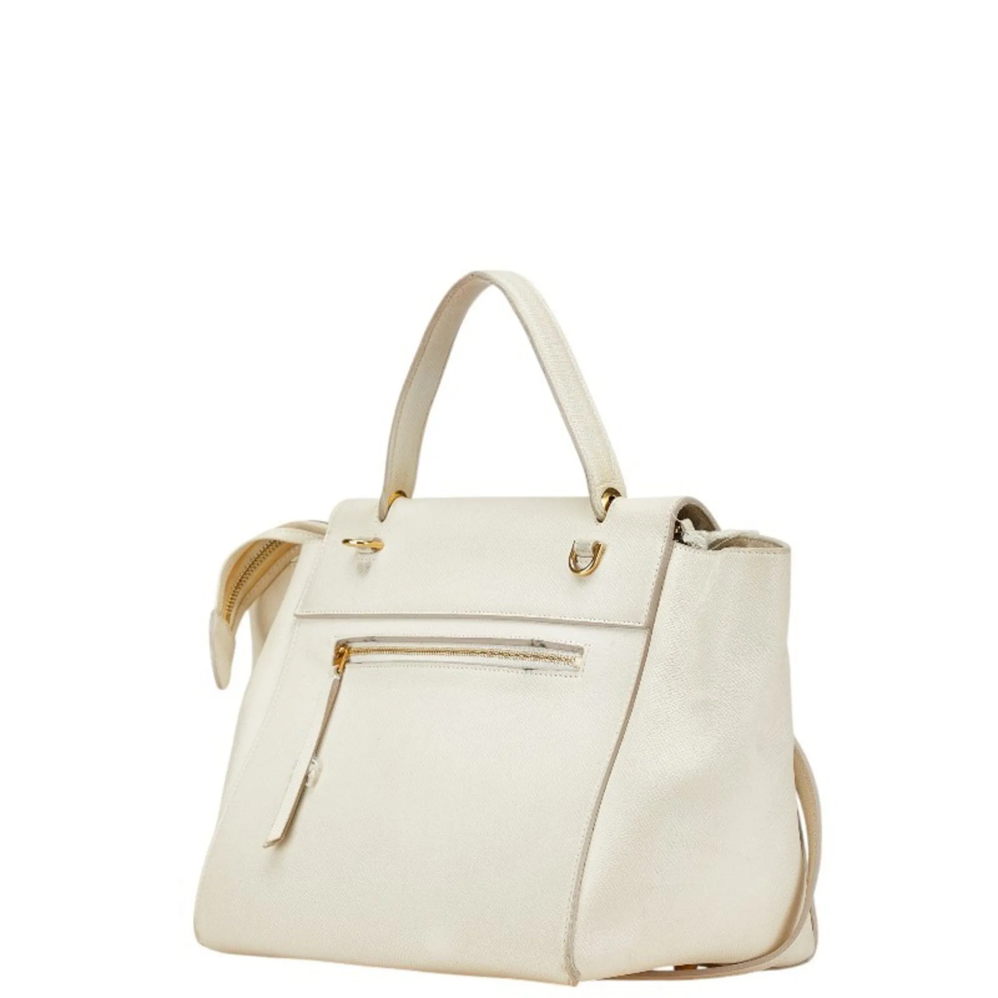 Celine Leather Handbag Shoulder Bag (Pre-Owned)
