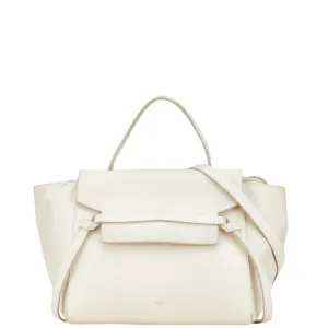 Celine Leather Handbag Shoulder Bag (Pre-Owned)
