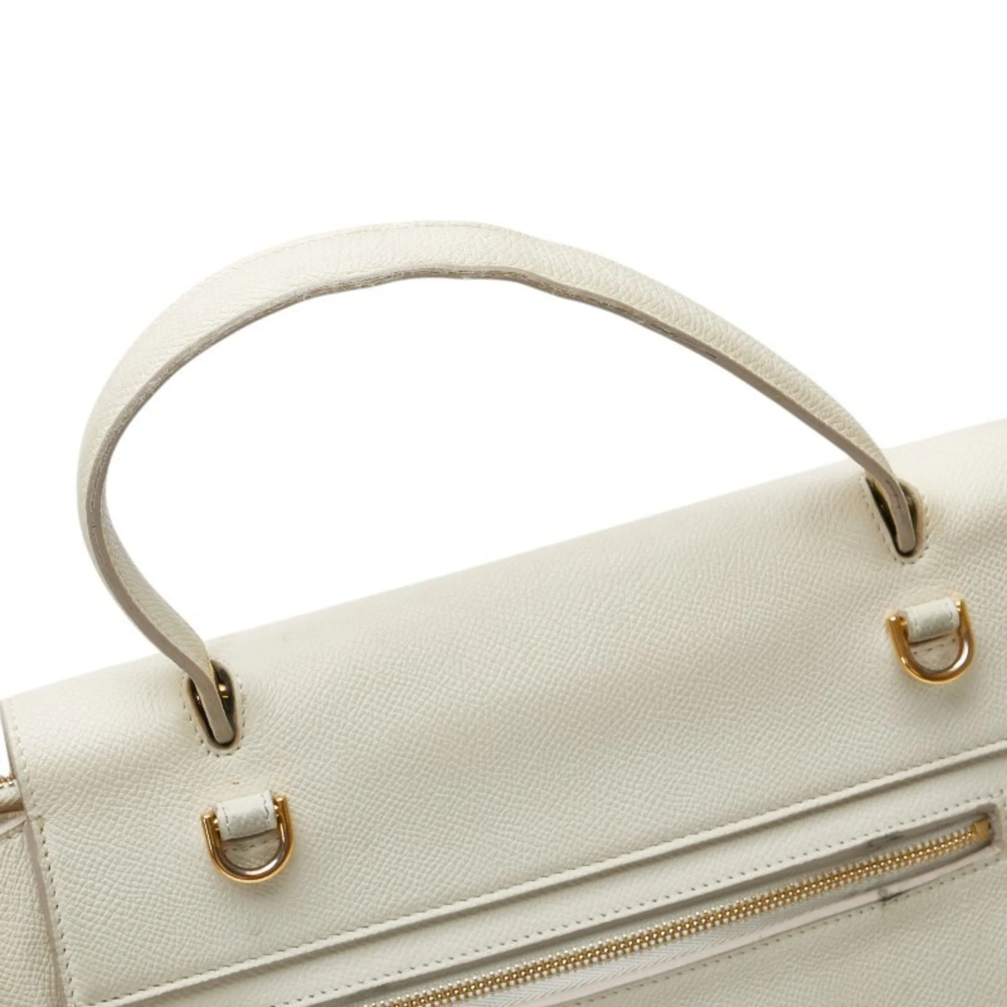 Celine Leather Handbag Shoulder Bag (Pre-Owned)