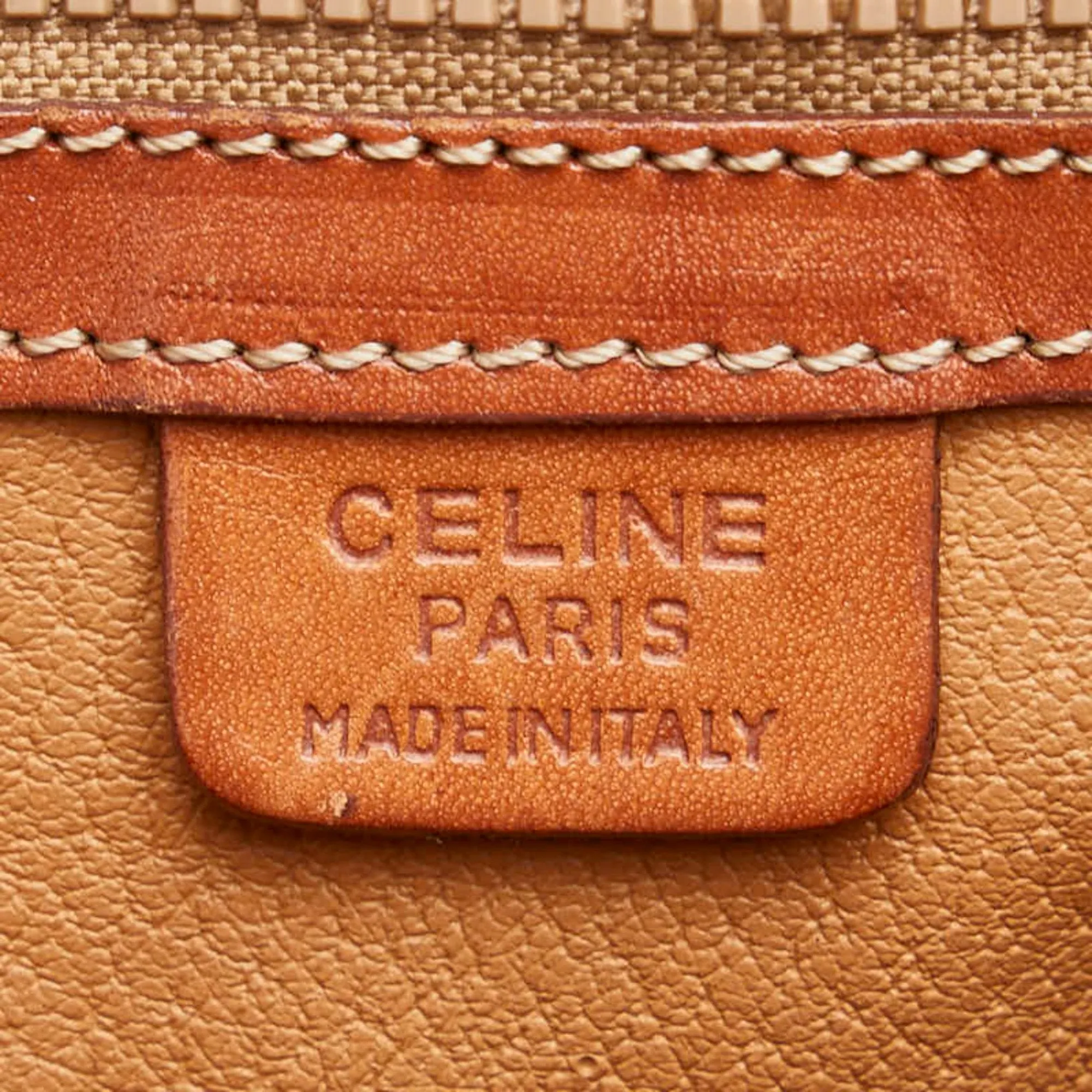 Celine Pvc Leather Handbag Shoulder Bag (Pre-Owned)