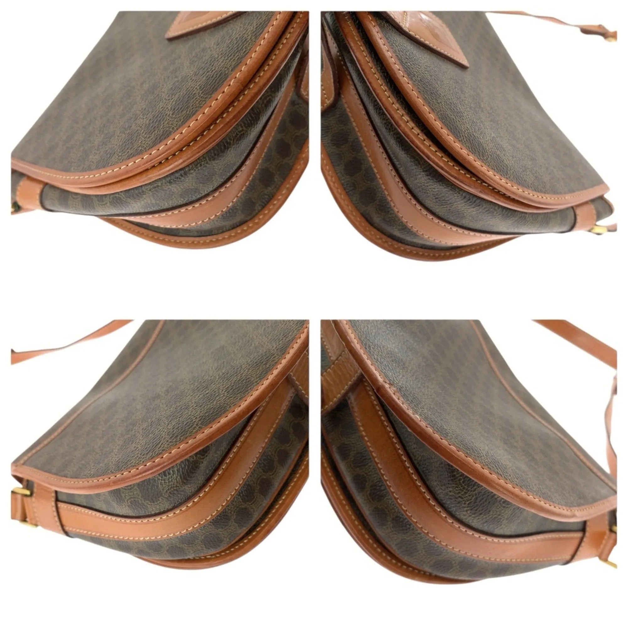 Celine Pvc Leather Pochette Shoulder Bag (Pre-Owned)