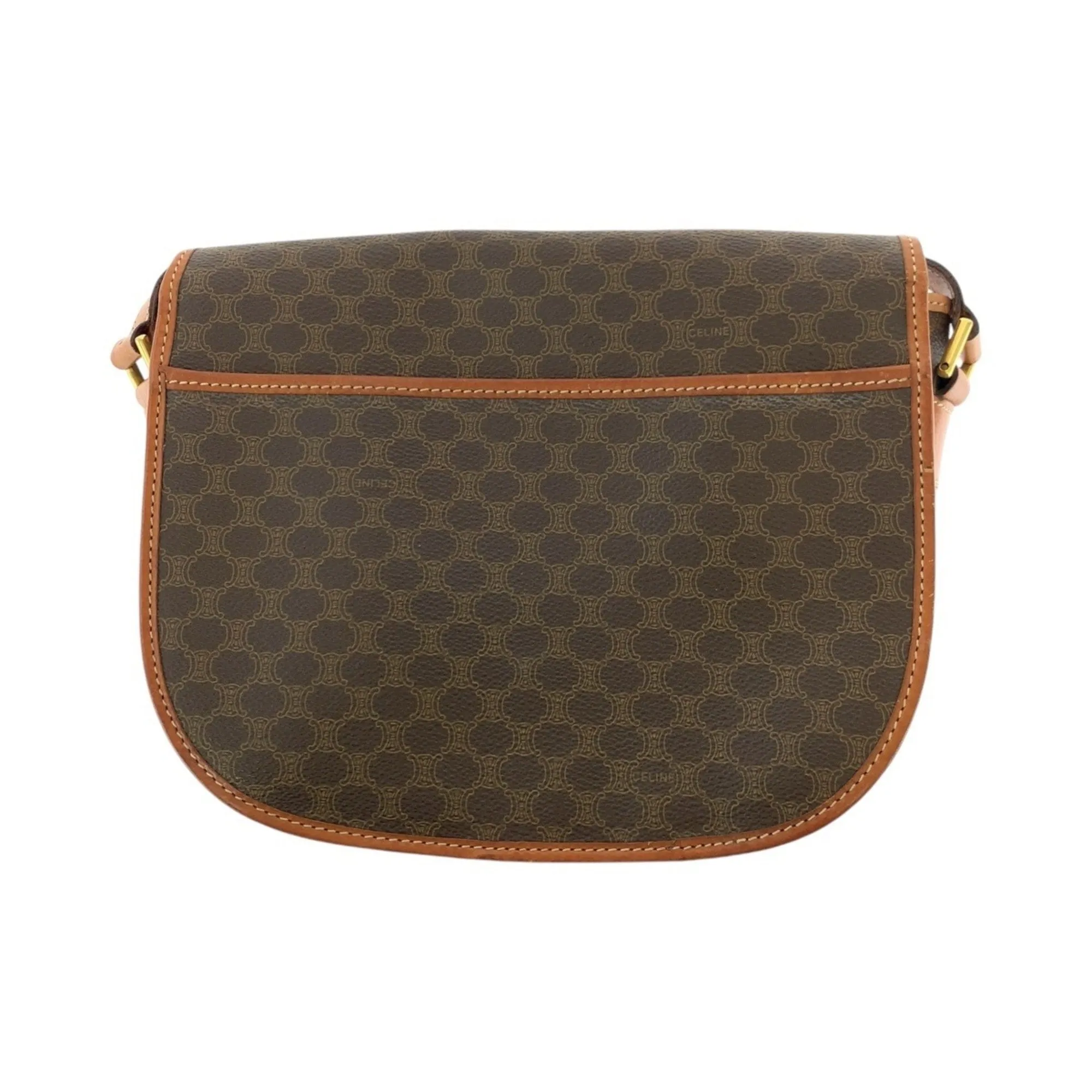 Celine Pvc Leather Pochette Shoulder Bag (Pre-Owned)