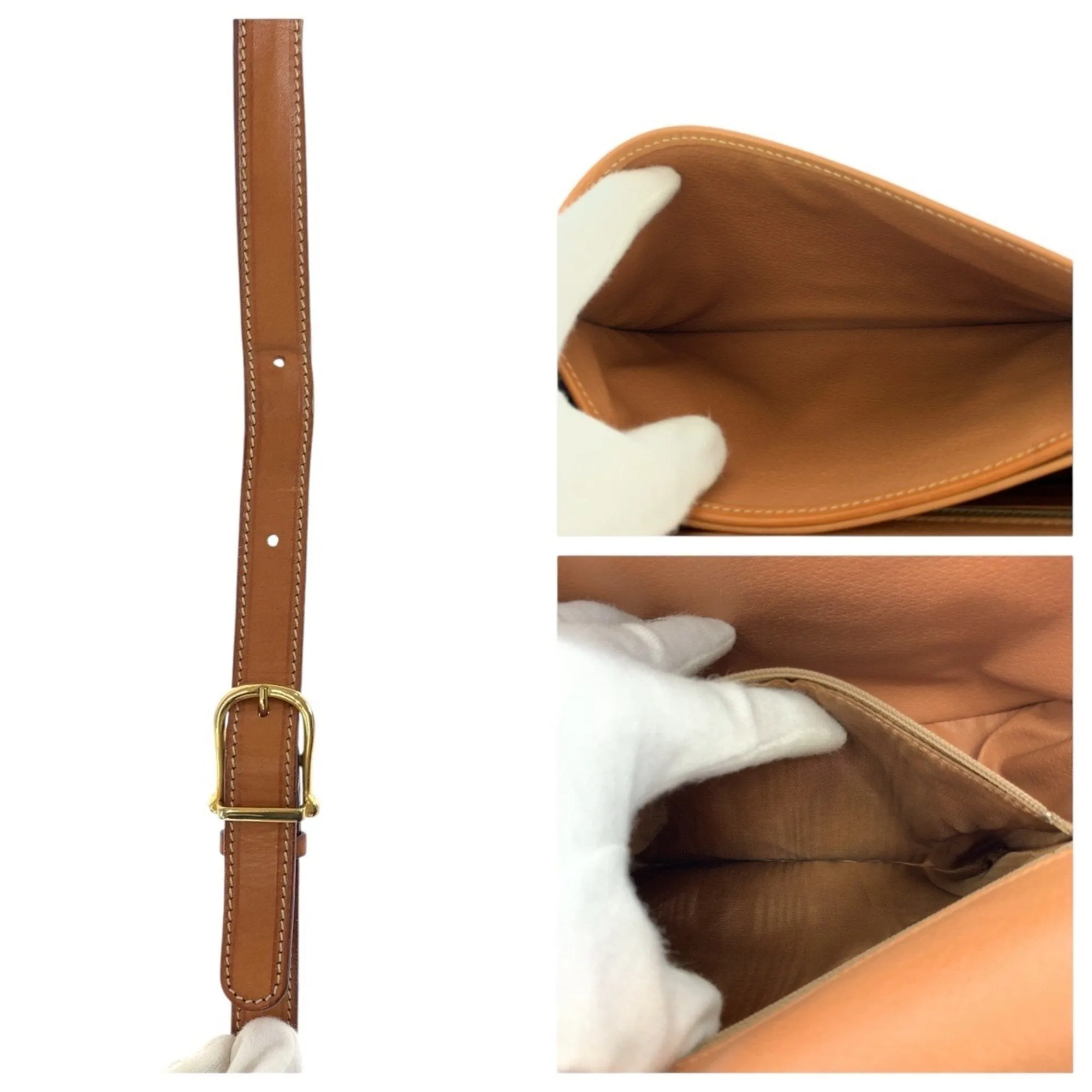 Celine Pvc Leather Pochette Shoulder Bag (Pre-Owned)