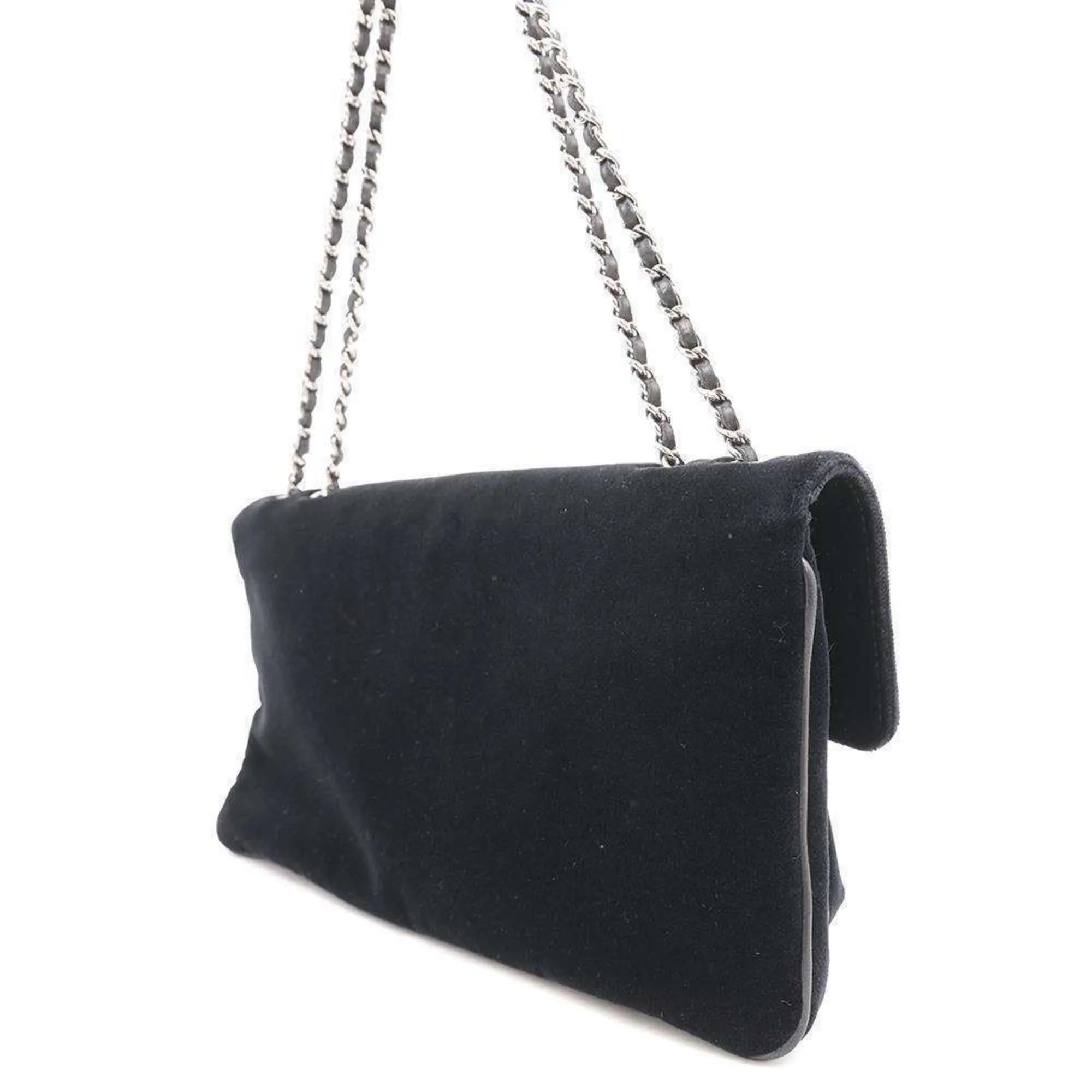 Chanel 2.55 Velvet Shoulder Bag (Pre-Owned)