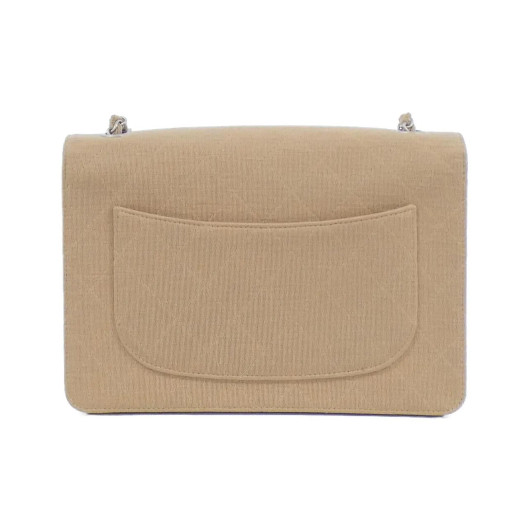 Chanel Canvas Shoulder Bag (Pre-Owned)