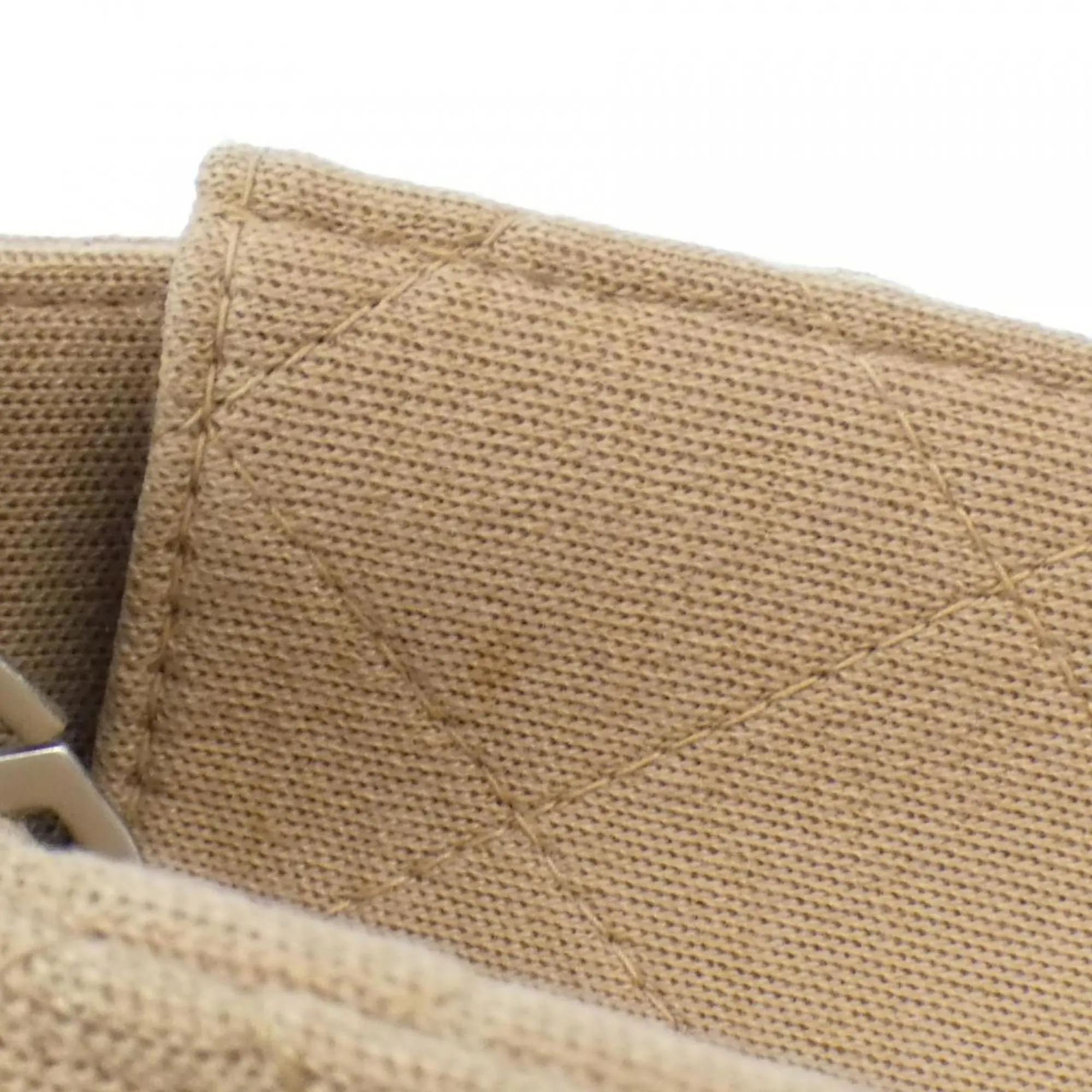 Chanel Canvas Shoulder Bag (Pre-Owned)