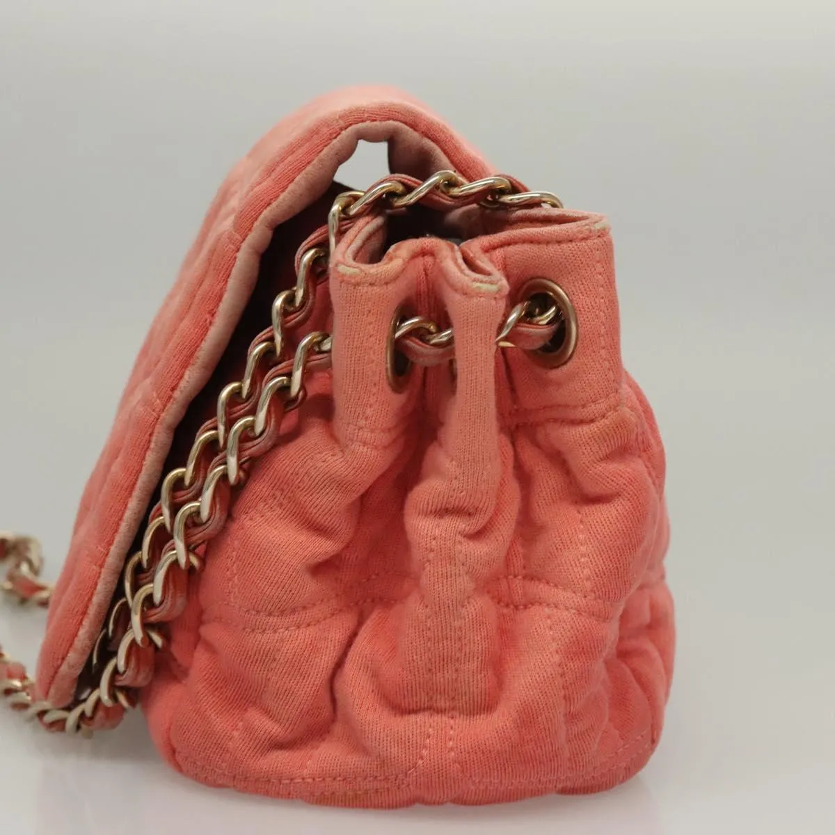 Chanel Cotton Shoulder Bag (Pre-Owned)