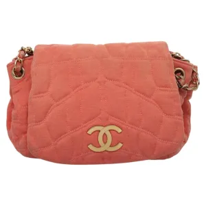 Chanel Cotton Shoulder Bag (Pre-Owned)