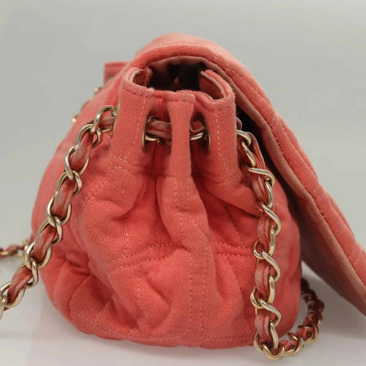 Chanel Cotton Shoulder Bag (Pre-Owned)