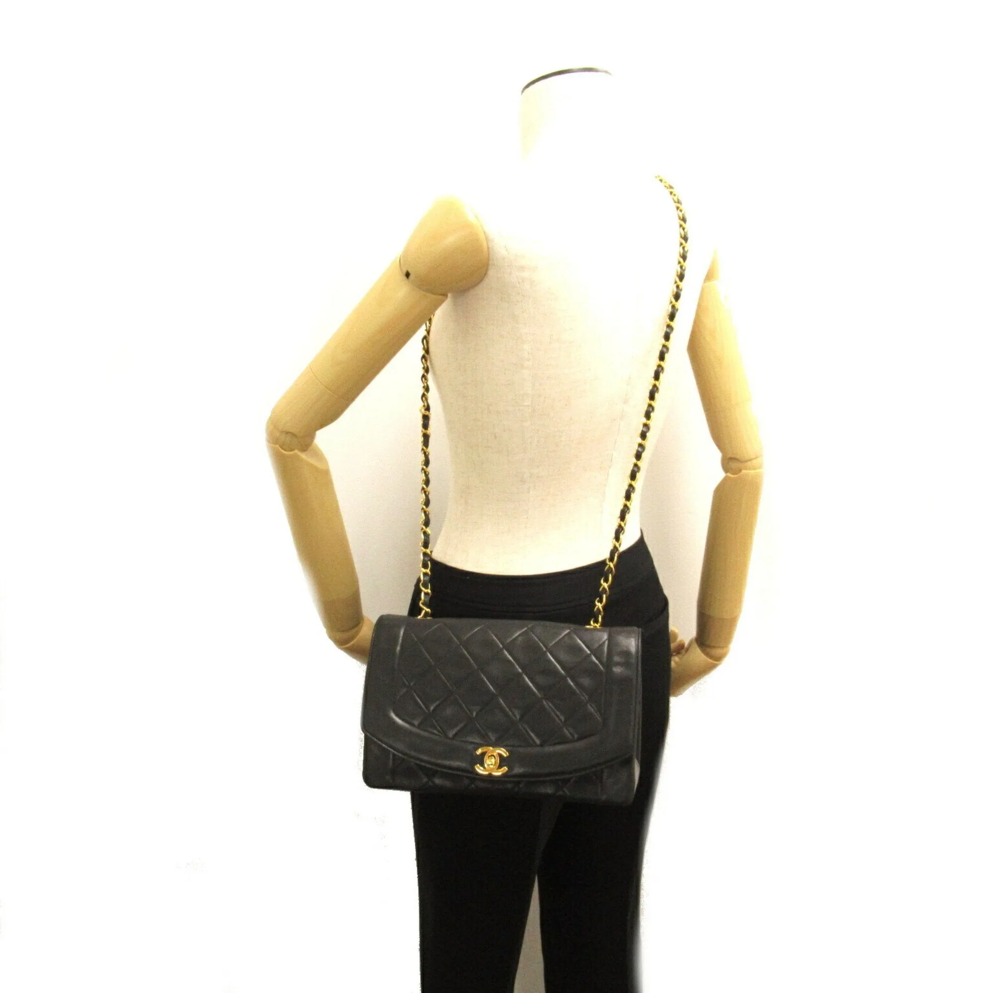 Chanel Diana Leather Shopper Bag (Pre-Owned)