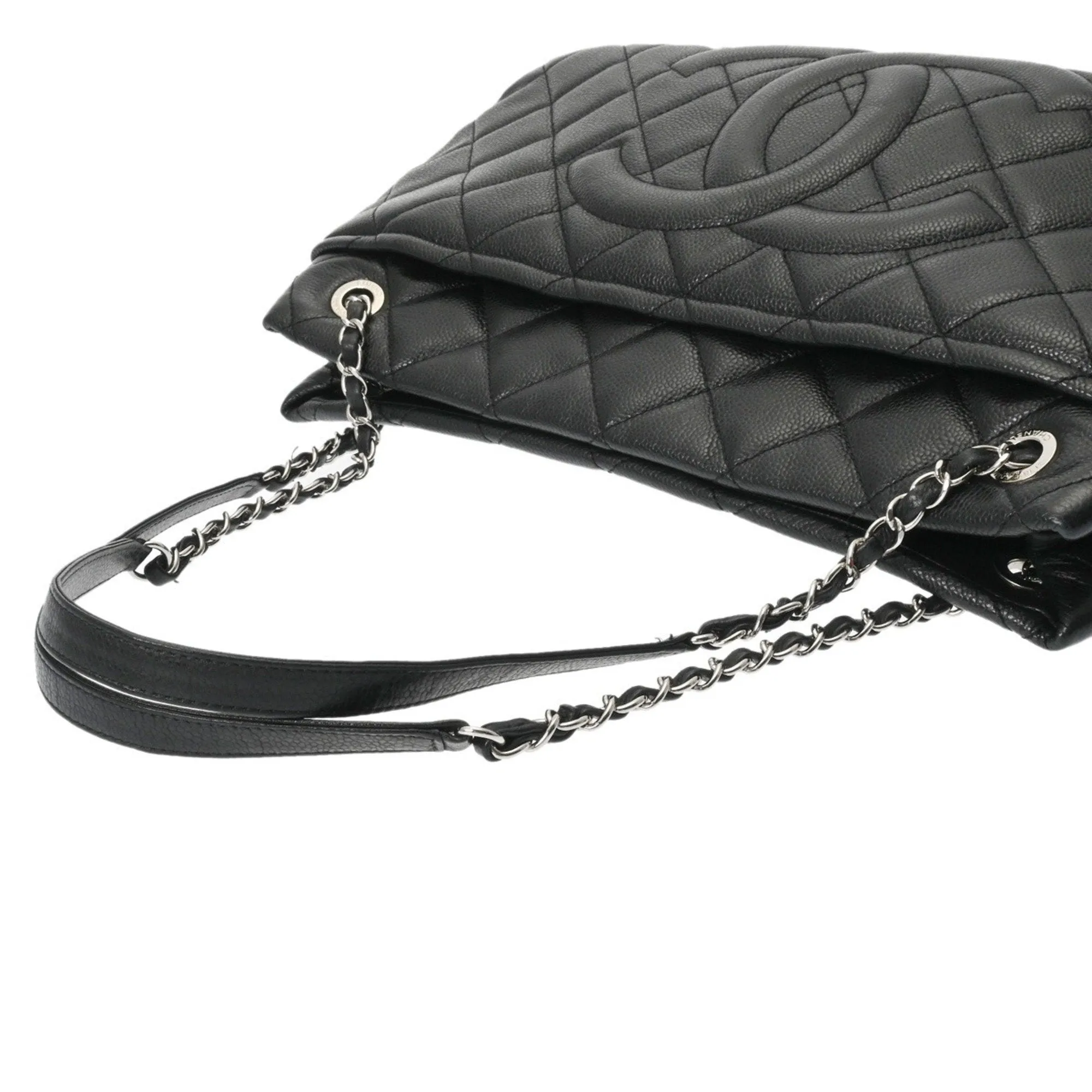 Chanel Grained Calfskin Shoulder Bag (Pre-Owned)