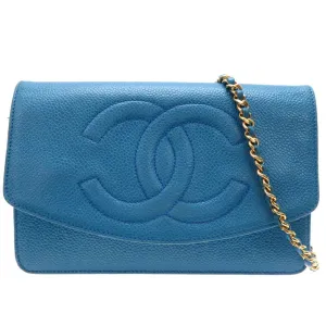 Chanel Grained Calfskin Shoulder Bag (Pre-Owned)