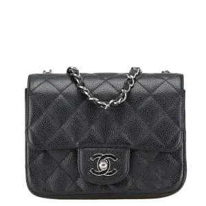 Chanel Grained Calfskin Shoulder Bag (Pre-Owned)