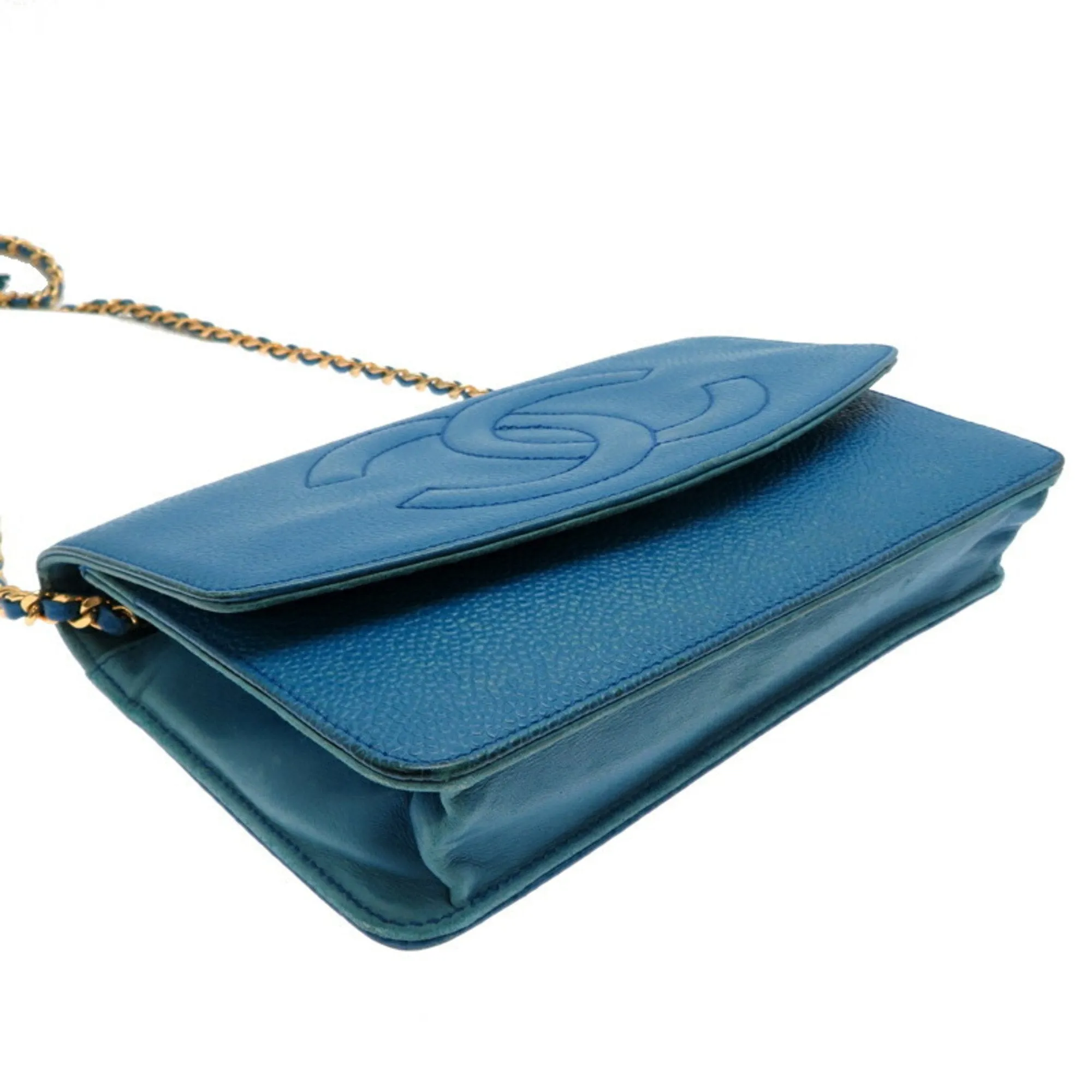 Chanel Grained Calfskin Shoulder Bag (Pre-Owned)