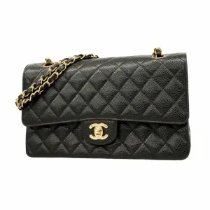 Chanel Grained Calfskin Shoulder Bag (Pre-Owned)