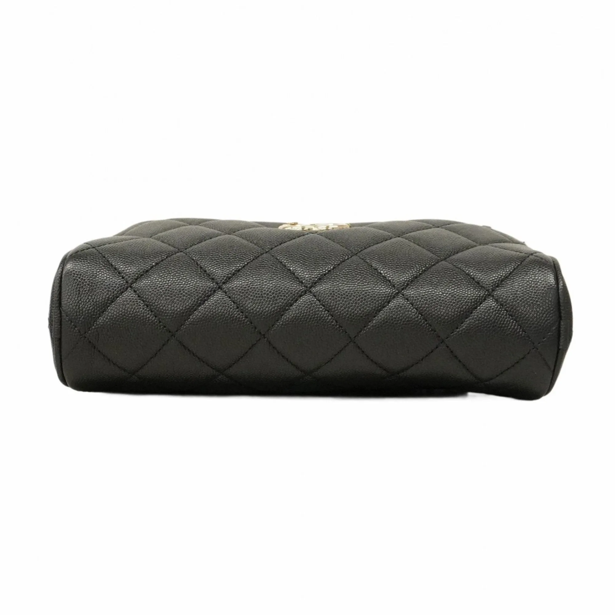 Chanel Grained Calfskin Shoulder Bag (Pre-Owned)