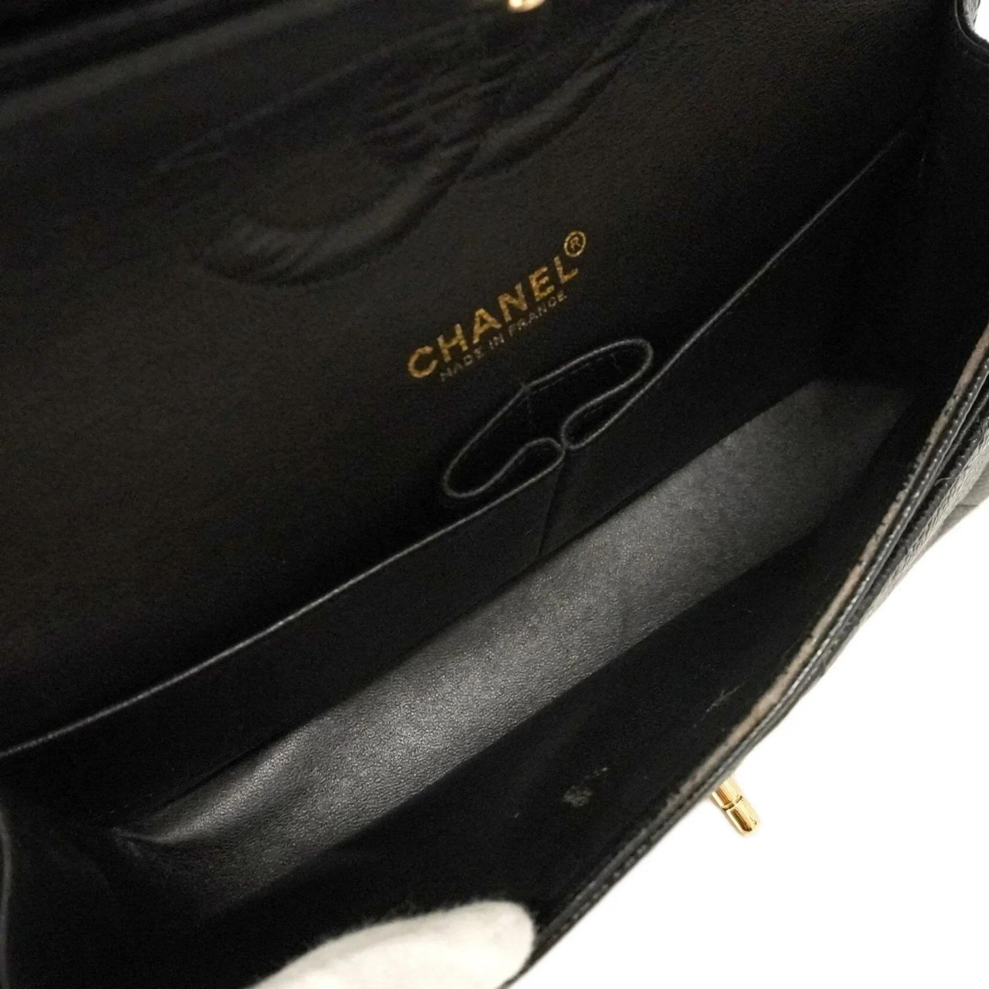 Chanel Grained Calfskin Shoulder Bag (Pre-Owned)