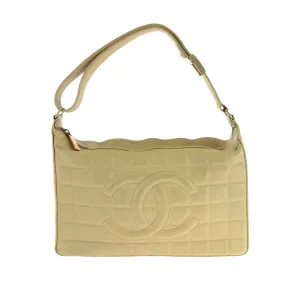 Chanel Leather Handbag Shoulder Bag (Pre-Owned)