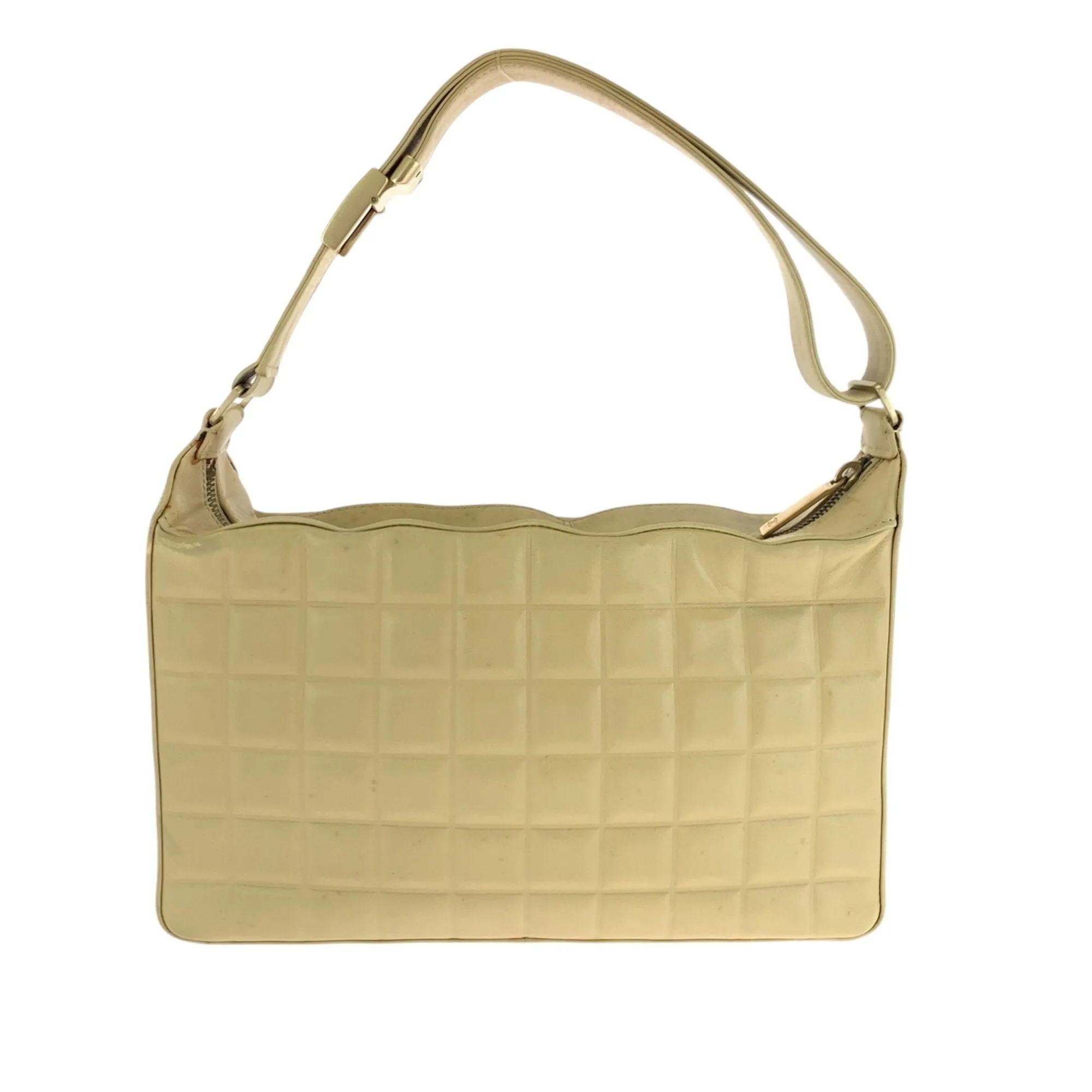 Chanel Leather Handbag Shoulder Bag (Pre-Owned)
