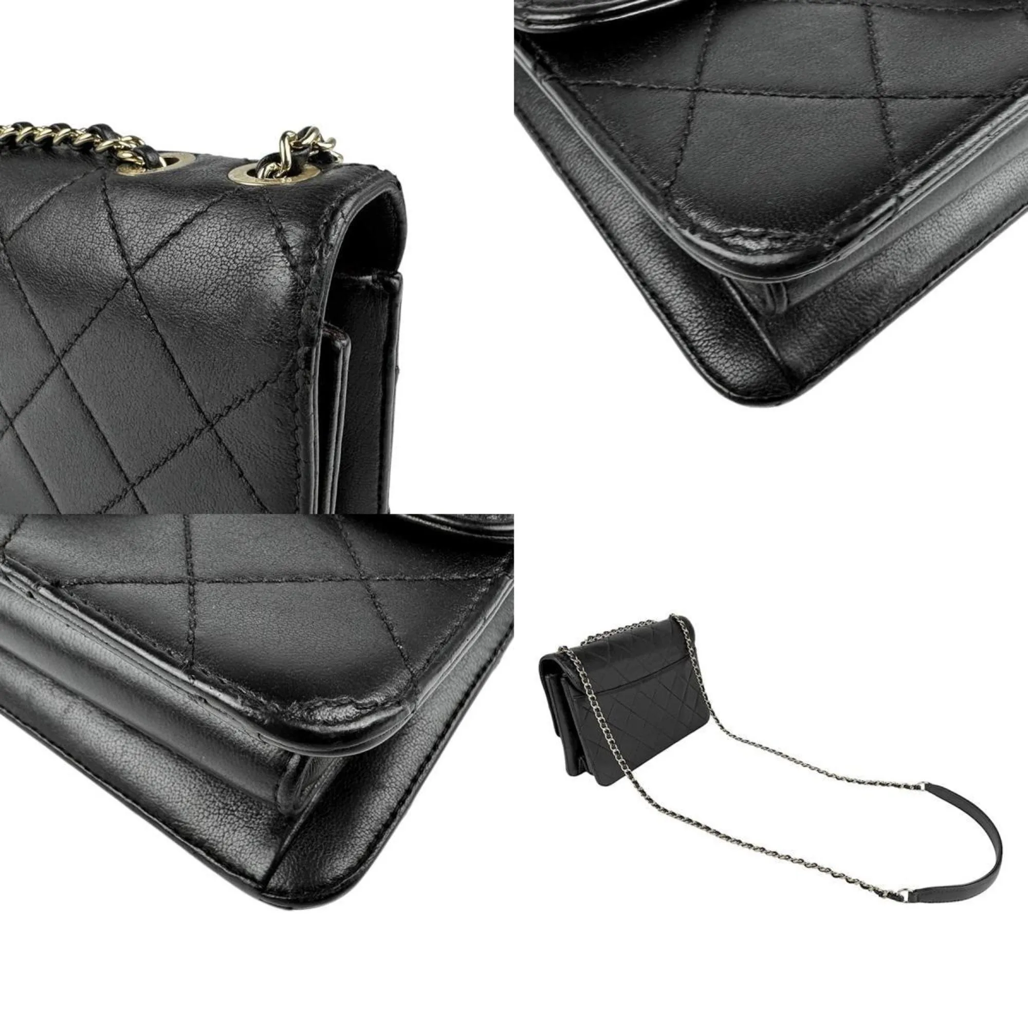 Chanel Leather Shoulder Bag (Pre-Owned)