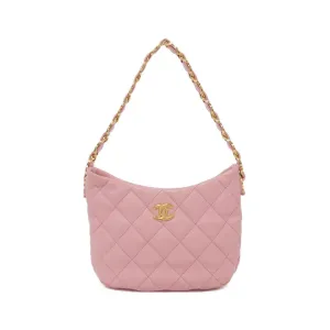 Chanel Leather Shoulder Bag (Pre-Owned)