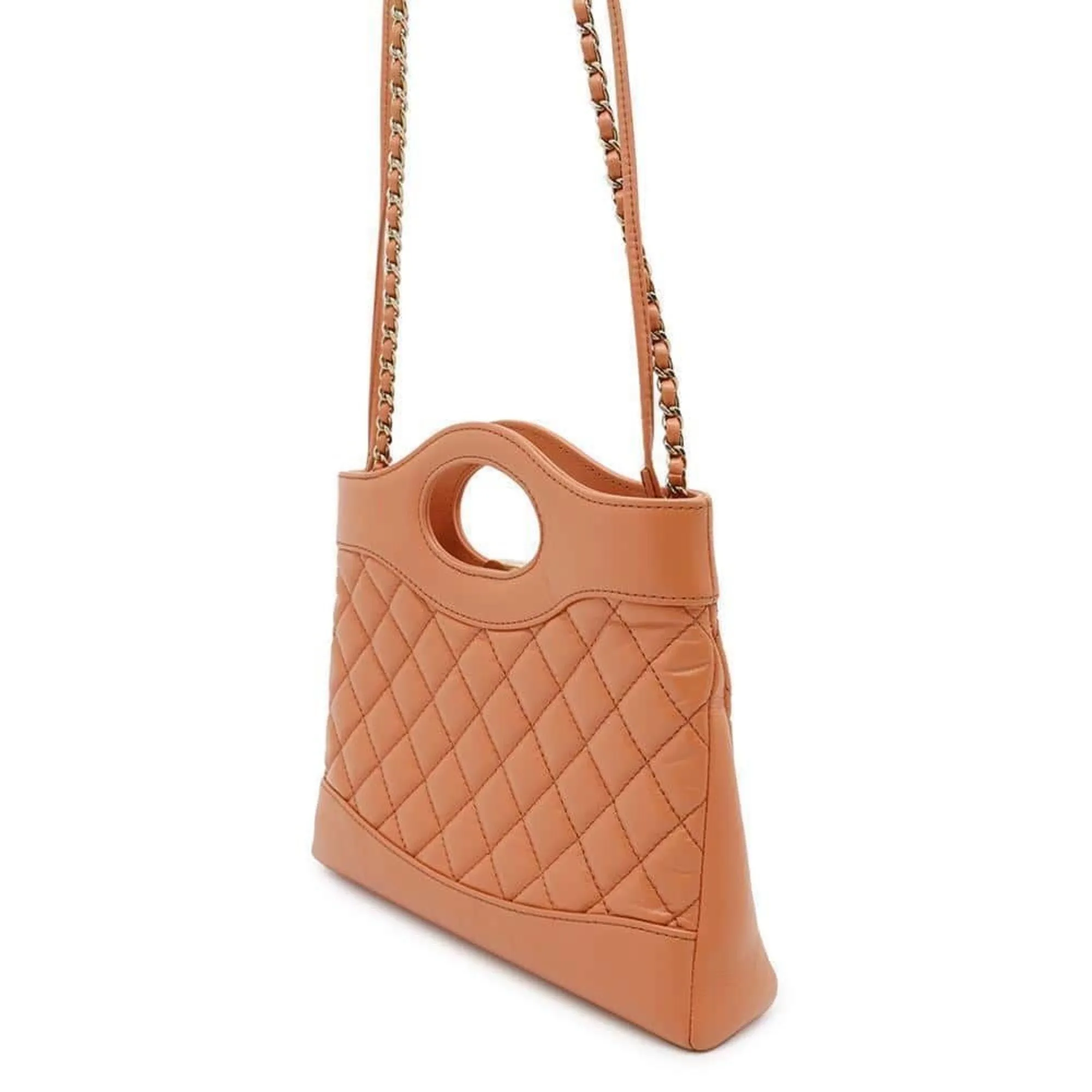 Chanel Leather Shoulder Bag (Pre-Owned)