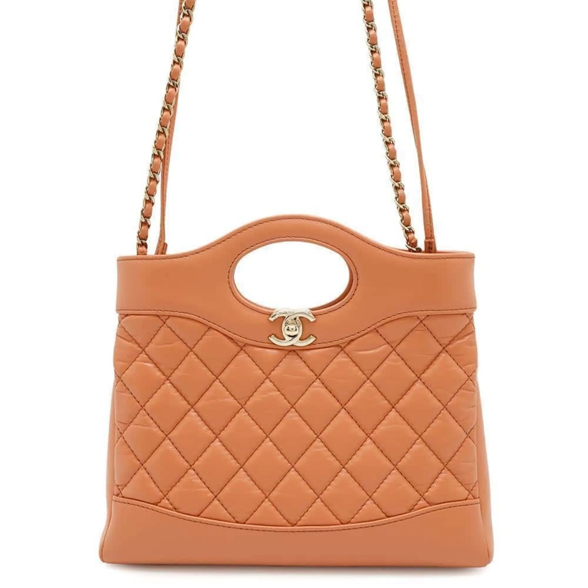 Chanel Leather Shoulder Bag (Pre-Owned)