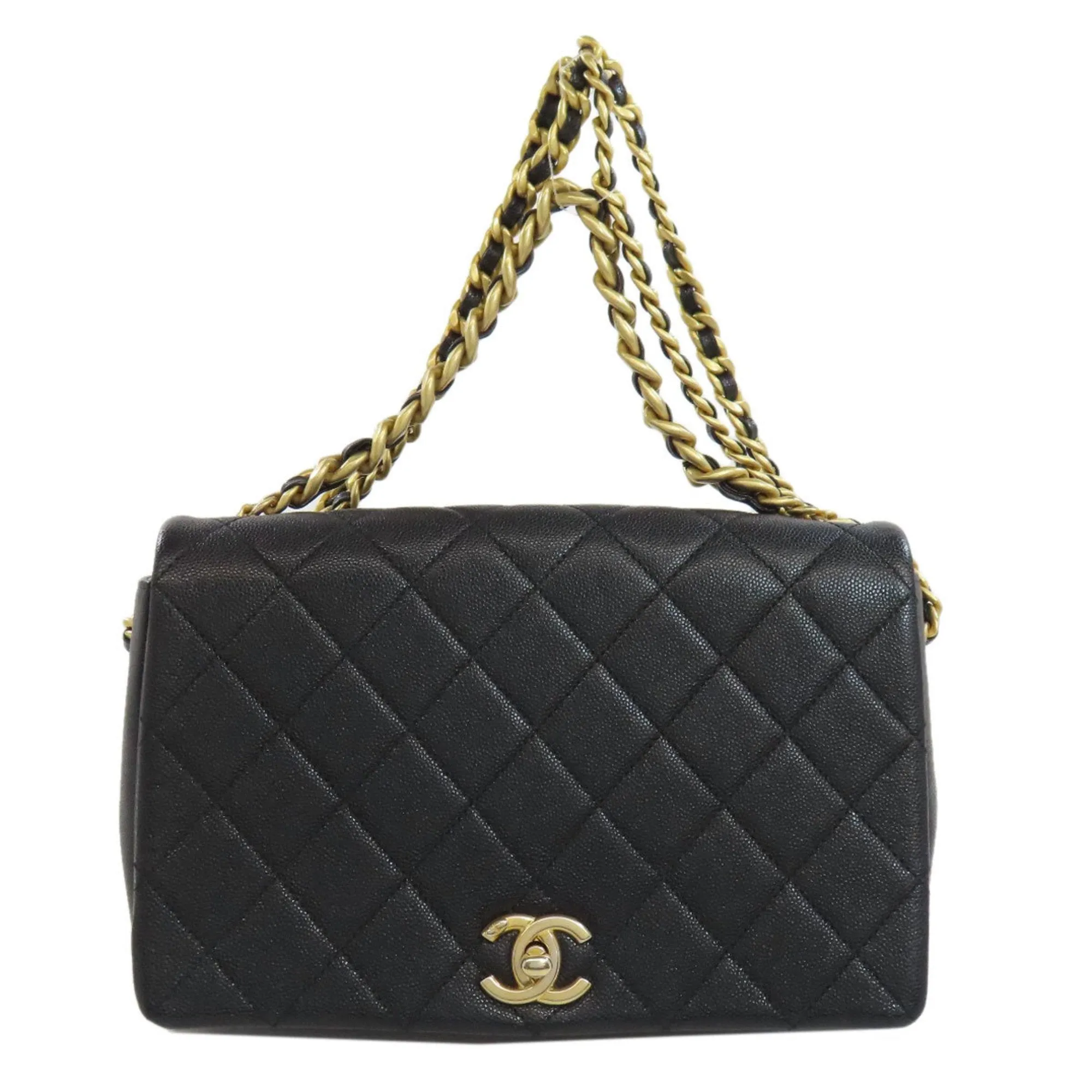Chanel Leather Shoulder Bag (Pre-Owned)