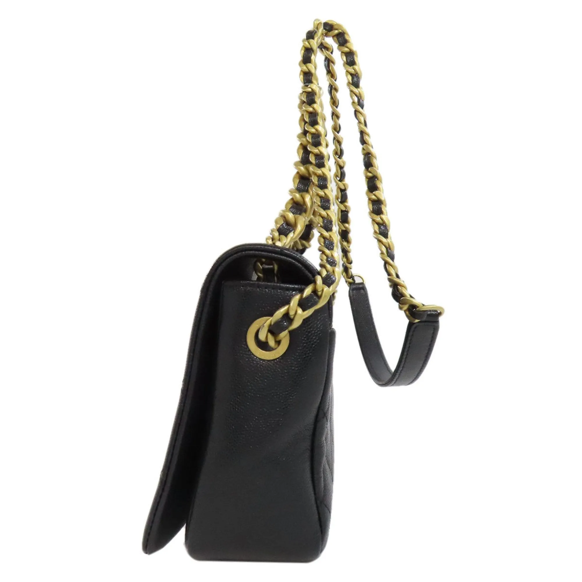 Chanel Leather Shoulder Bag (Pre-Owned)