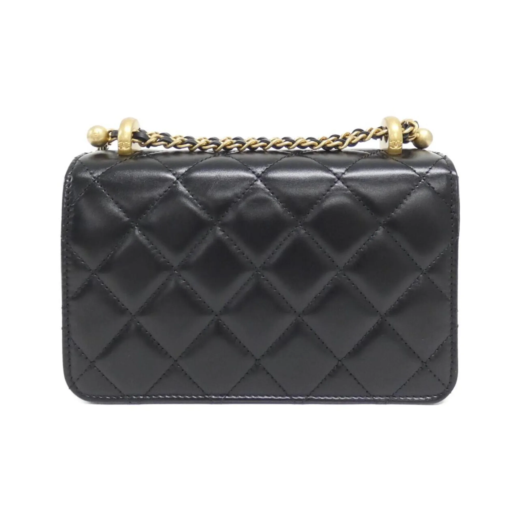 Chanel Leather Shoulder Bag (Pre-Owned)
