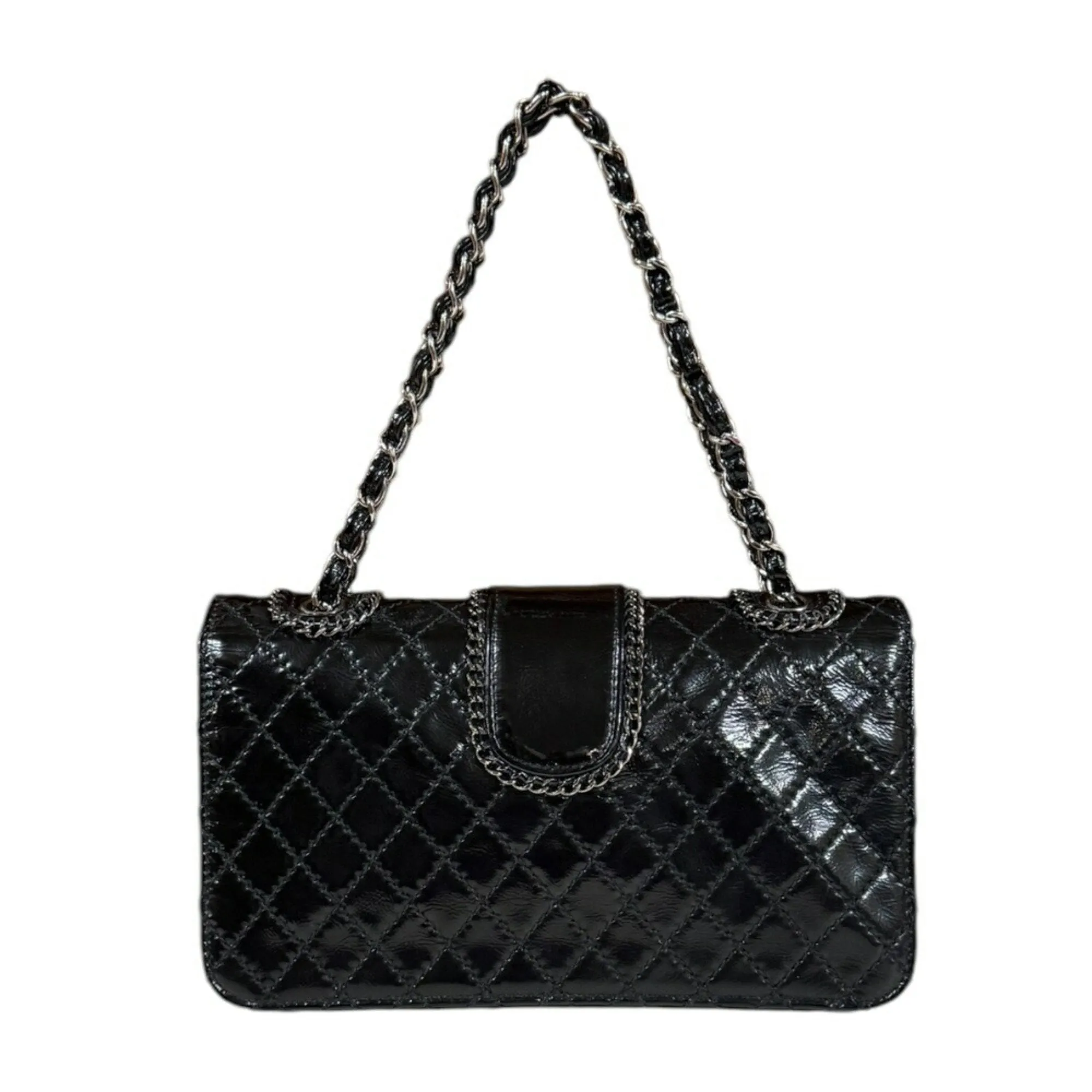 Chanel Madison Leather Shoulder Bag (Pre-Owned)