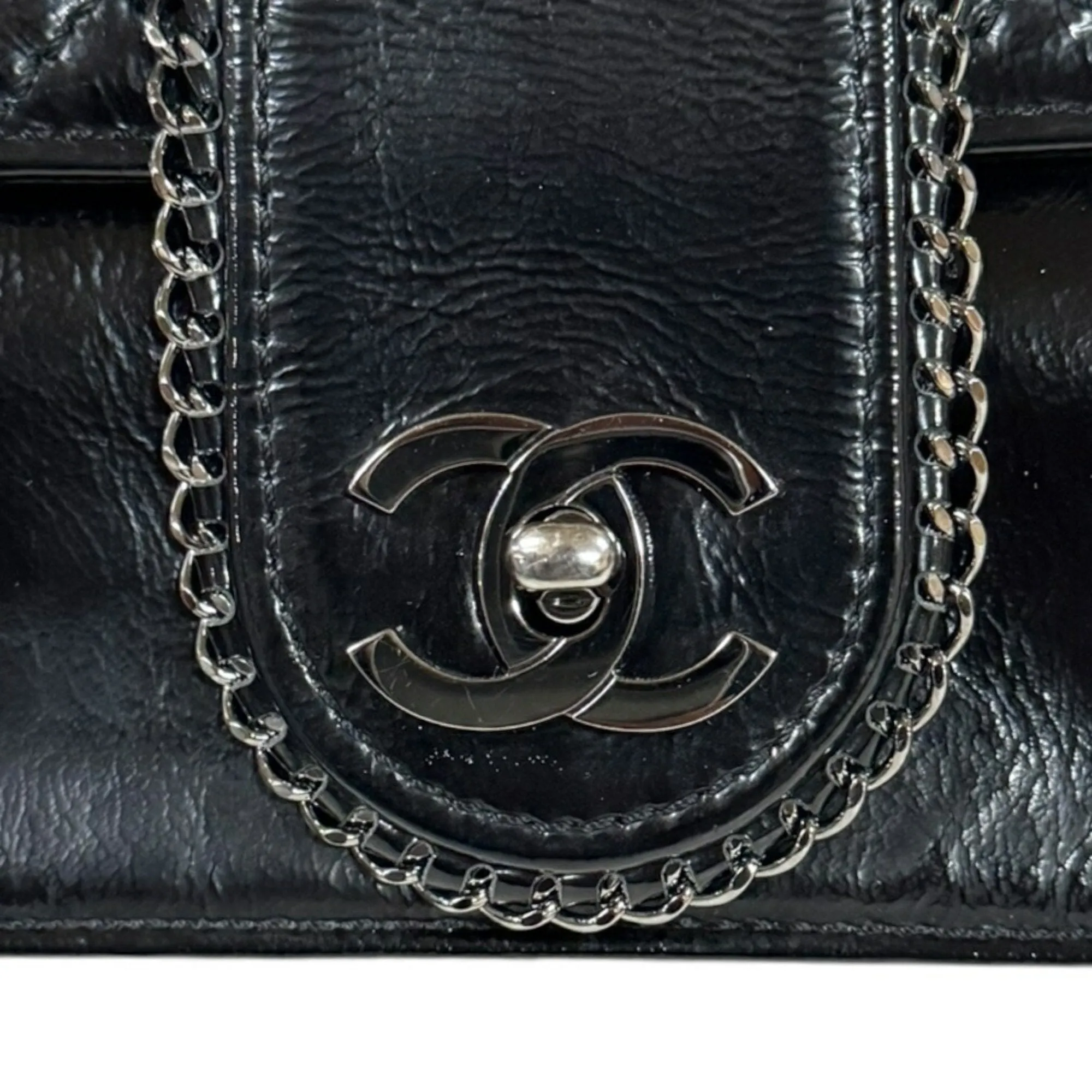 Chanel Madison Leather Shoulder Bag (Pre-Owned)