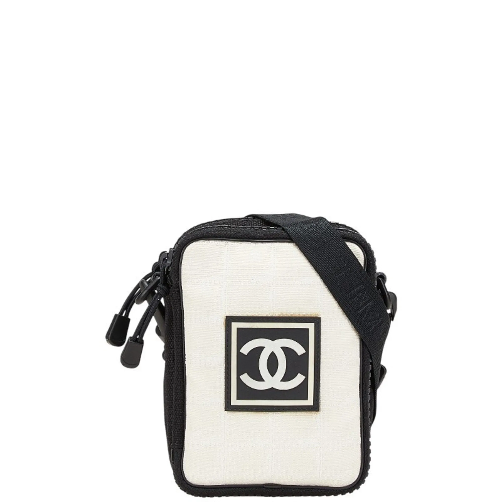 Chanel  Nylon Pochette Shoulder Bag (Pre-Owned)