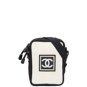 Chanel  Nylon Pochette Shoulder Bag (Pre-Owned)