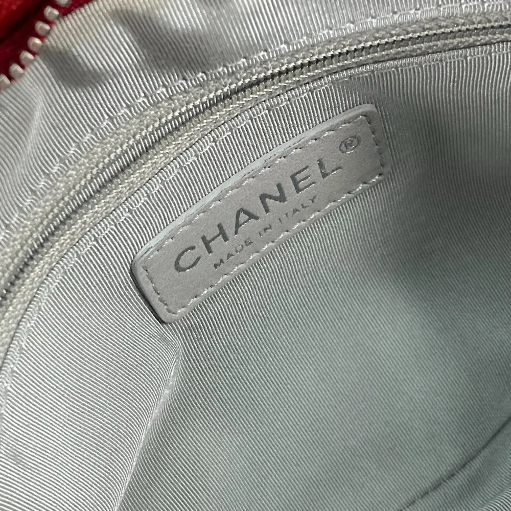 CHANEL Shoulder Bag A48547 leather Red 10A Dekacoco CC