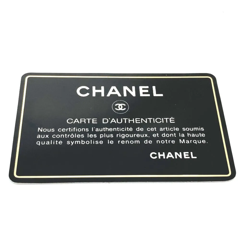 CHANEL Shoulder Bag lambskin black CCCOCO Mark Diana 22 Women Used