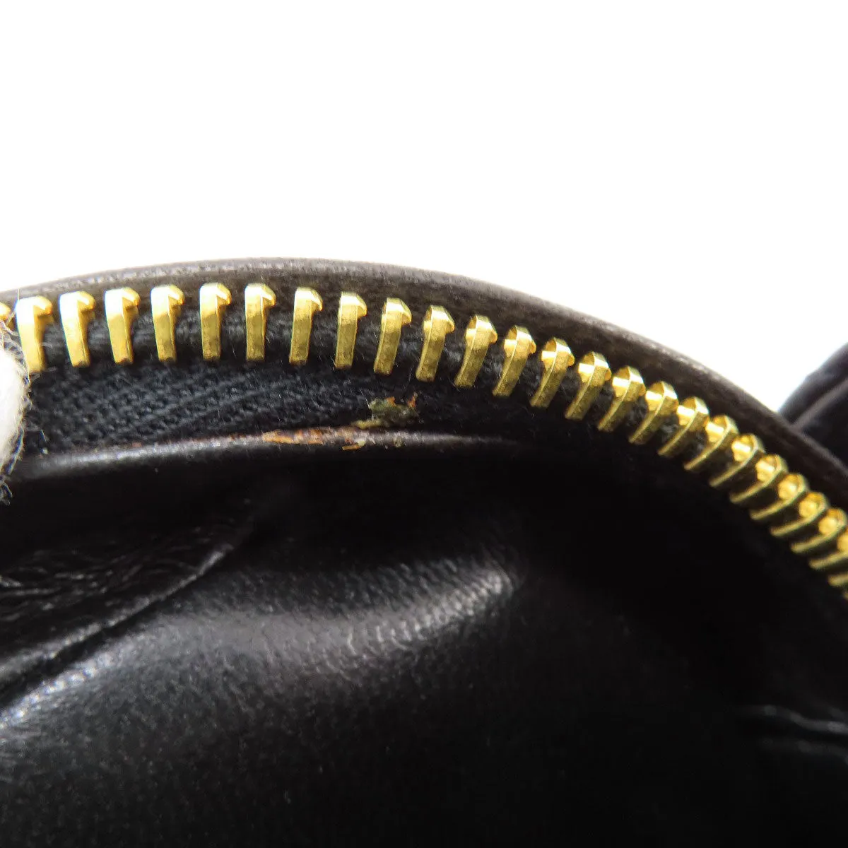 CHANEL Shoulder Bag lambskin black Matrasse Women Used
