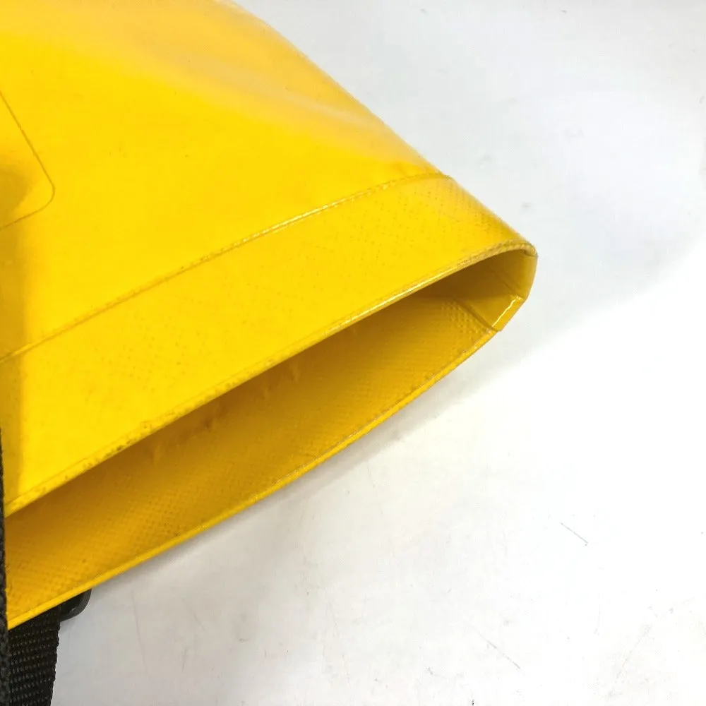 CHANEL Shoulder Bag Plastics yellow Waterproof CC COCO Mark ETANCHE logo Women Used