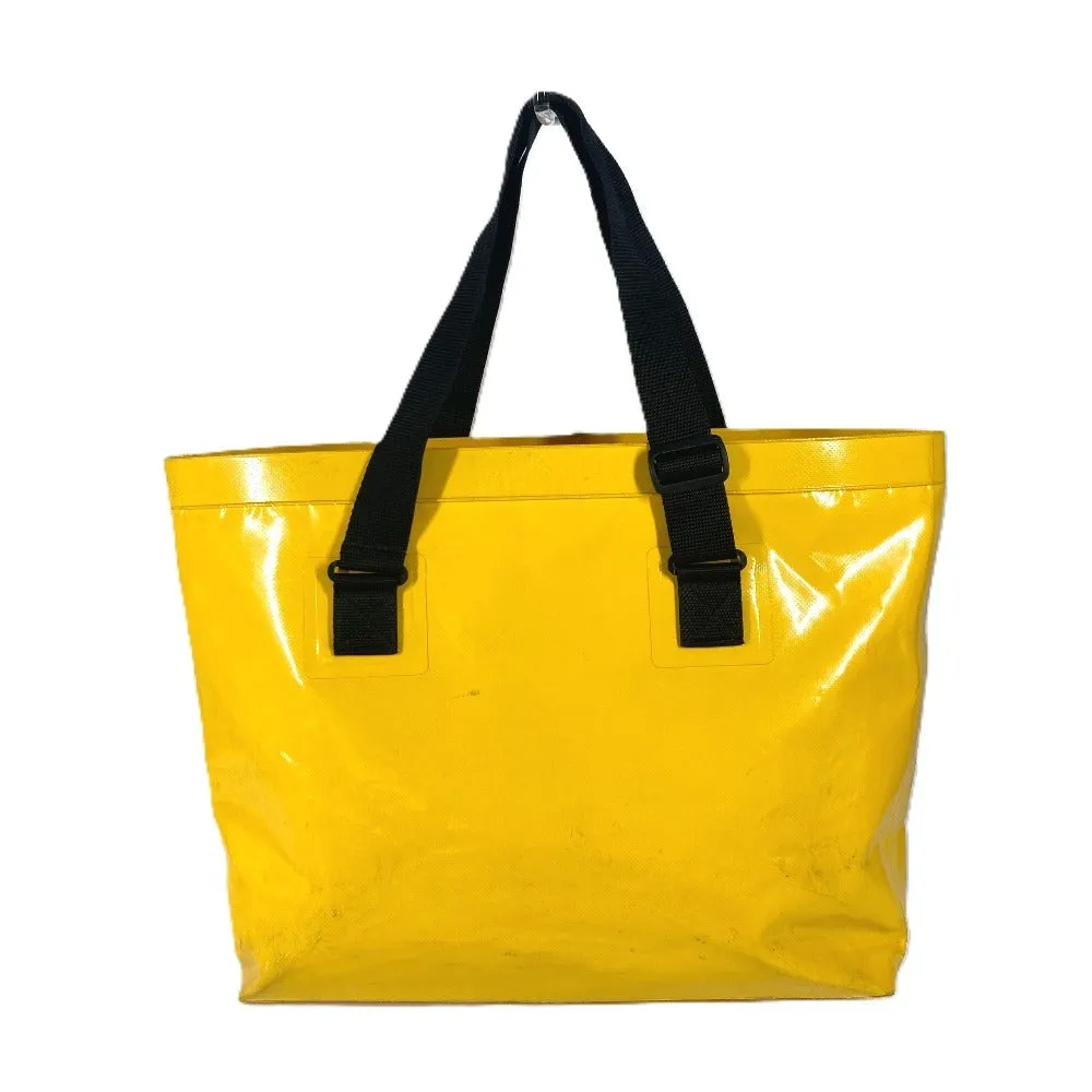 CHANEL Shoulder Bag Plastics yellow Waterproof CC COCO Mark ETANCHE logo Women Used