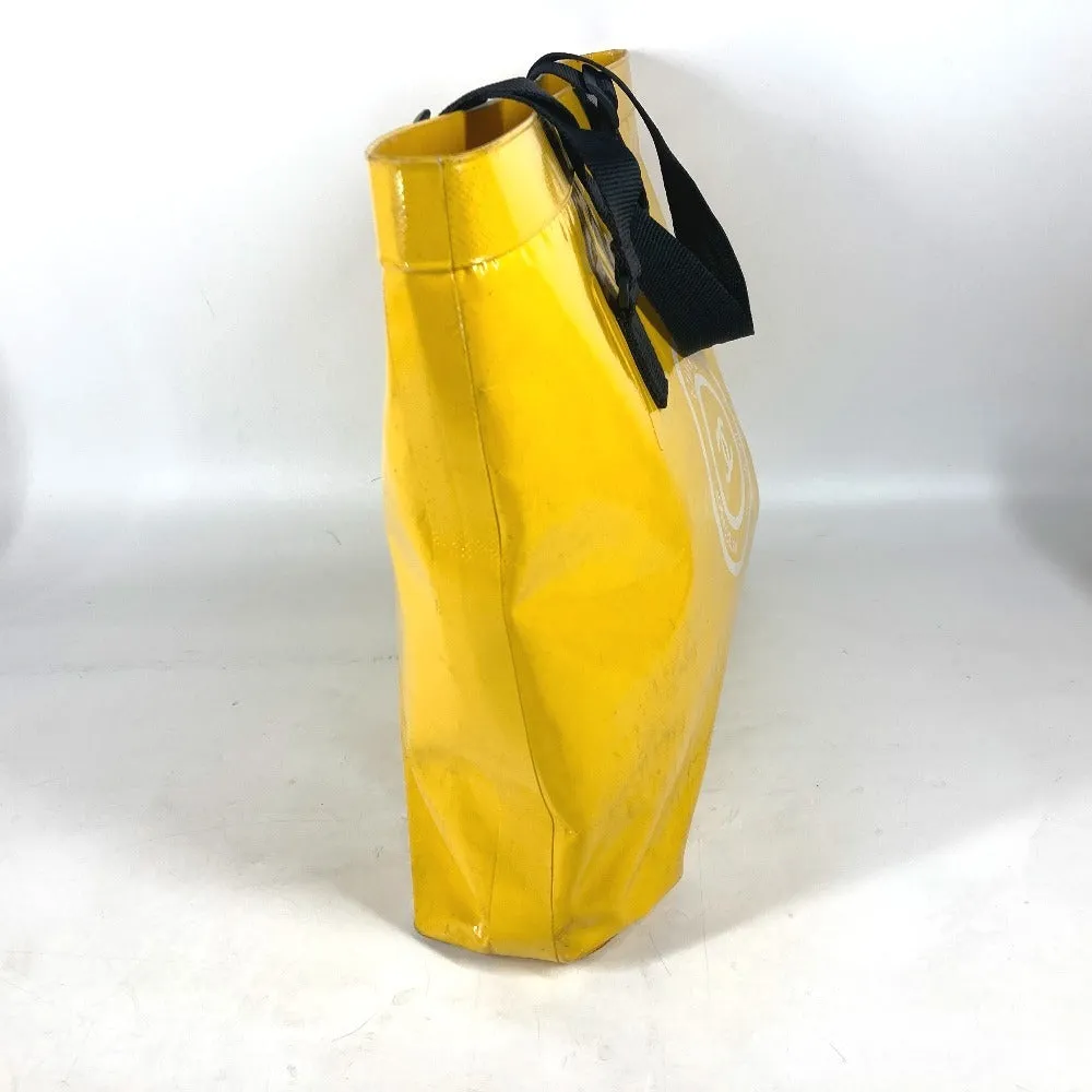 CHANEL Shoulder Bag Plastics yellow Waterproof CC COCO Mark ETANCHE logo Women Used