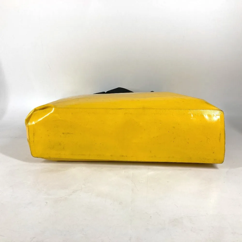 CHANEL Shoulder Bag Plastics yellow Waterproof CC COCO Mark ETANCHE logo Women Used