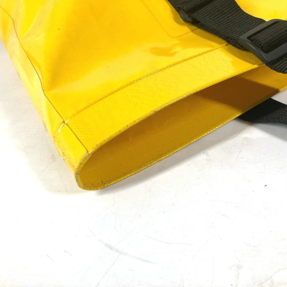CHANEL Shoulder Bag Plastics yellow Waterproof CC COCO Mark ETANCHE logo Women Used