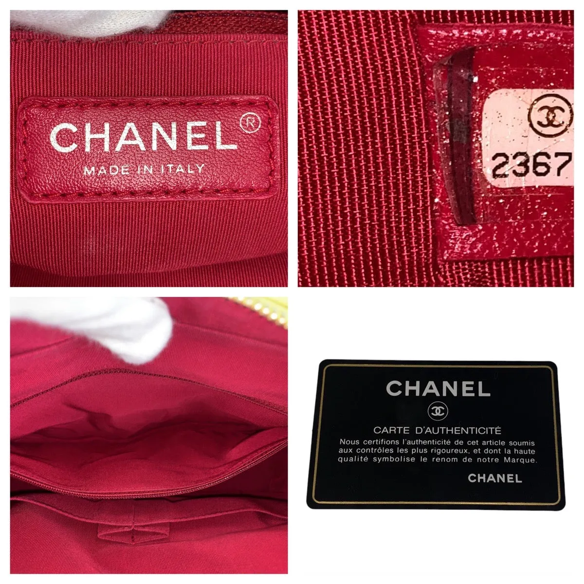 CHANEL Shoulder Bag Suede, Leather Blue red yellow Shoulder Bag ChainShoulder Bag Gabriel de Chanel Women Used