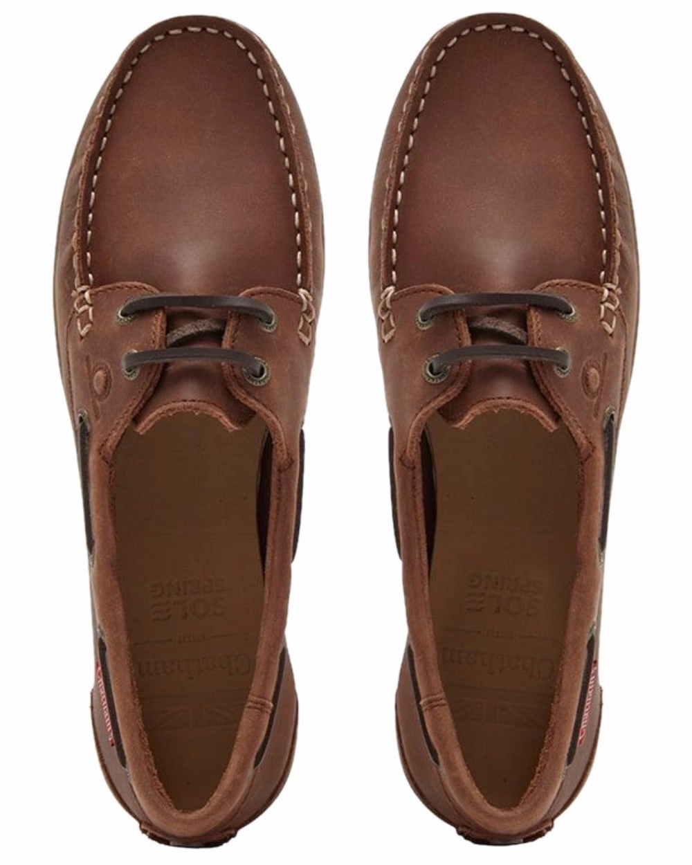 Chatham Womens Penang Leather Boat Shoes