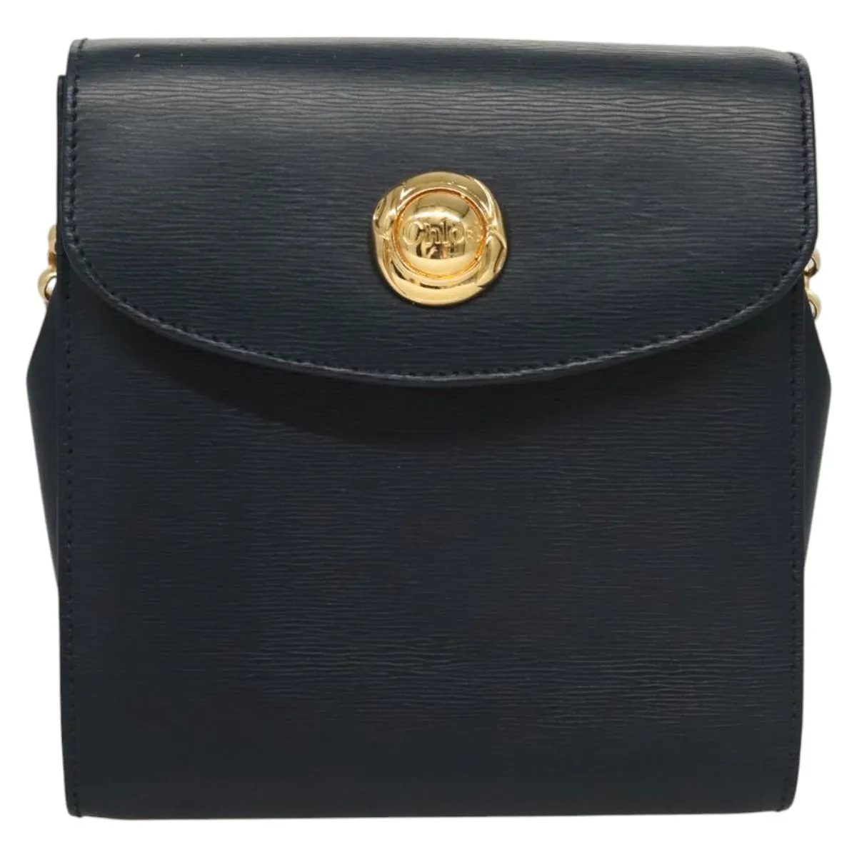 Chlo Leather Shoulder Bag (Pre-Owned)