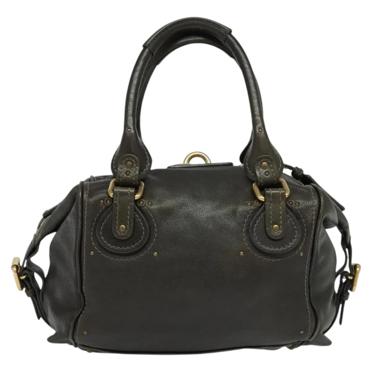 Chlo Paddington Leather Shoulder Bag (Pre-Owned)