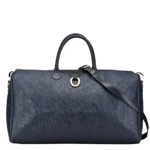 Christian Dior Leather Boston Bag Shoulder Bag (Pre-Owned)