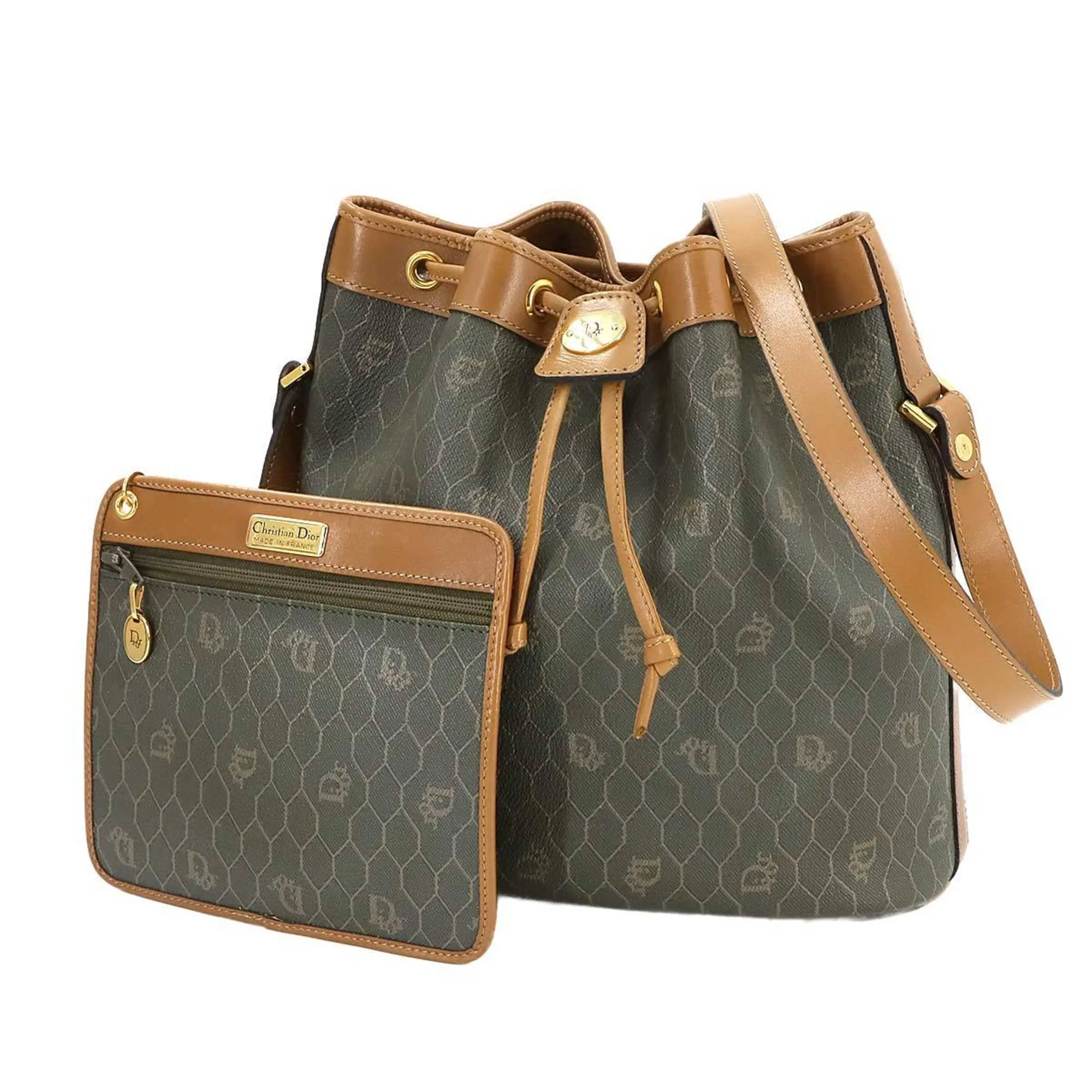 Christian Dior  Pvc Leather Shoulder Bag (Pre-Owned)